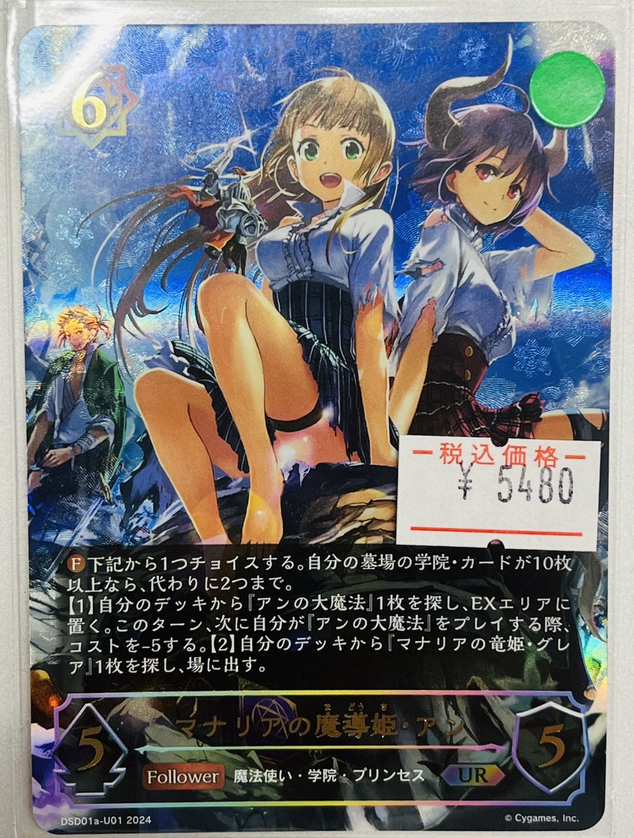 メルカードエボルヴ #シャドウバースエボルヴ マナリアの魔導姫・アン