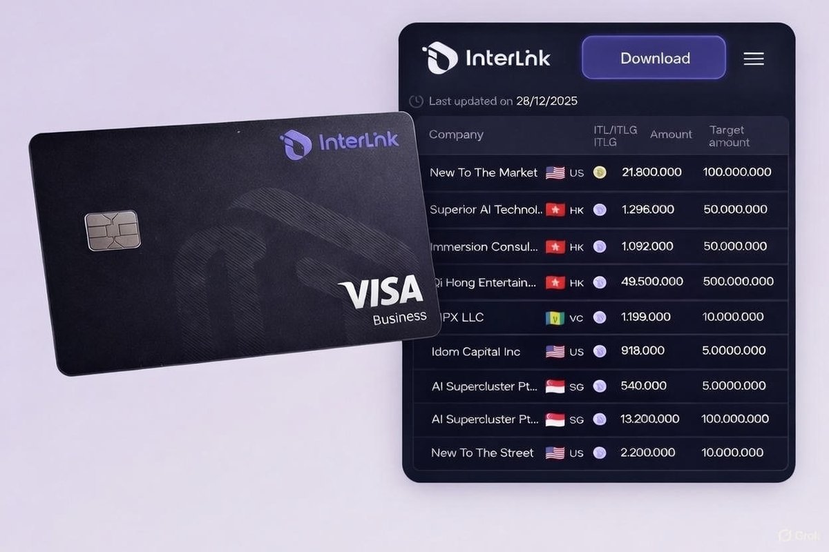 Turn crypto into everyday spending 💳🌍 The @inter_link Card lets you pay  globally with your stablecoins, earn $ITLG as you spend, and enjoy zero  fees. Instant payments, Apple Pay & Google Pay