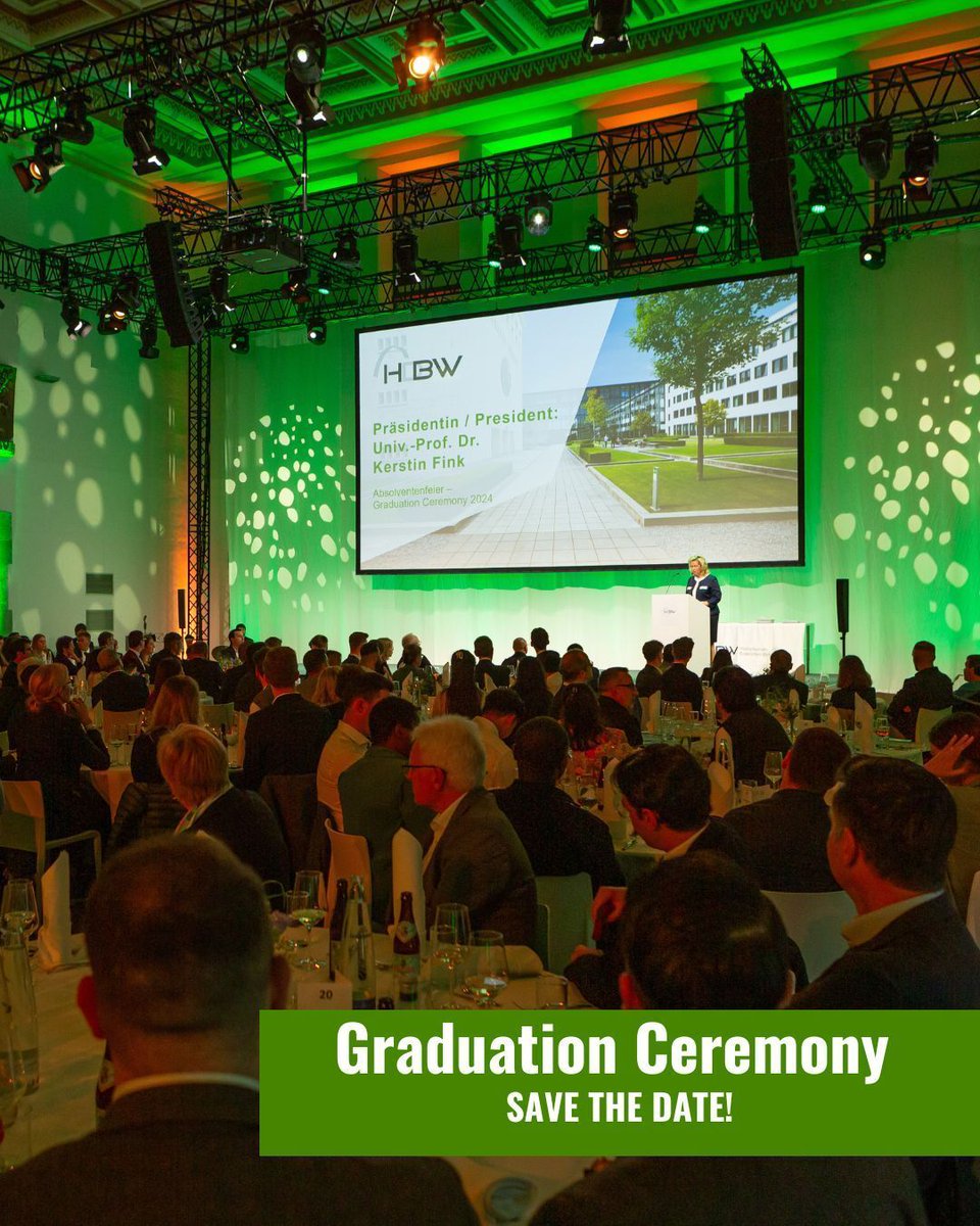 🎓 Save the Date – We’re celebrating you!
The HDBW Graduation Ceremony for graduates since June 2025 takes place on Friday, 8 May 2026, at the Wappenhalle in Munich.
📩 Official invitation via email in February.
#SaveTheDate #Graduation2026 #HDBW #ClassOf2026