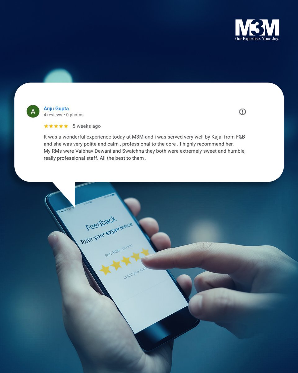 M3MIndiaPvtLtd's tweet photo. Trust isn’t claimed. It’s earned conversation by conversation.
Every insight shared, every experience voiced, helps us refine what we build and how we serve.
Because lasting relationships are shaped by listening.

#M3MIndia #M3MLife #BuiltOnTrust #MyM3MExperience #CustomerFirst #BrandTrust