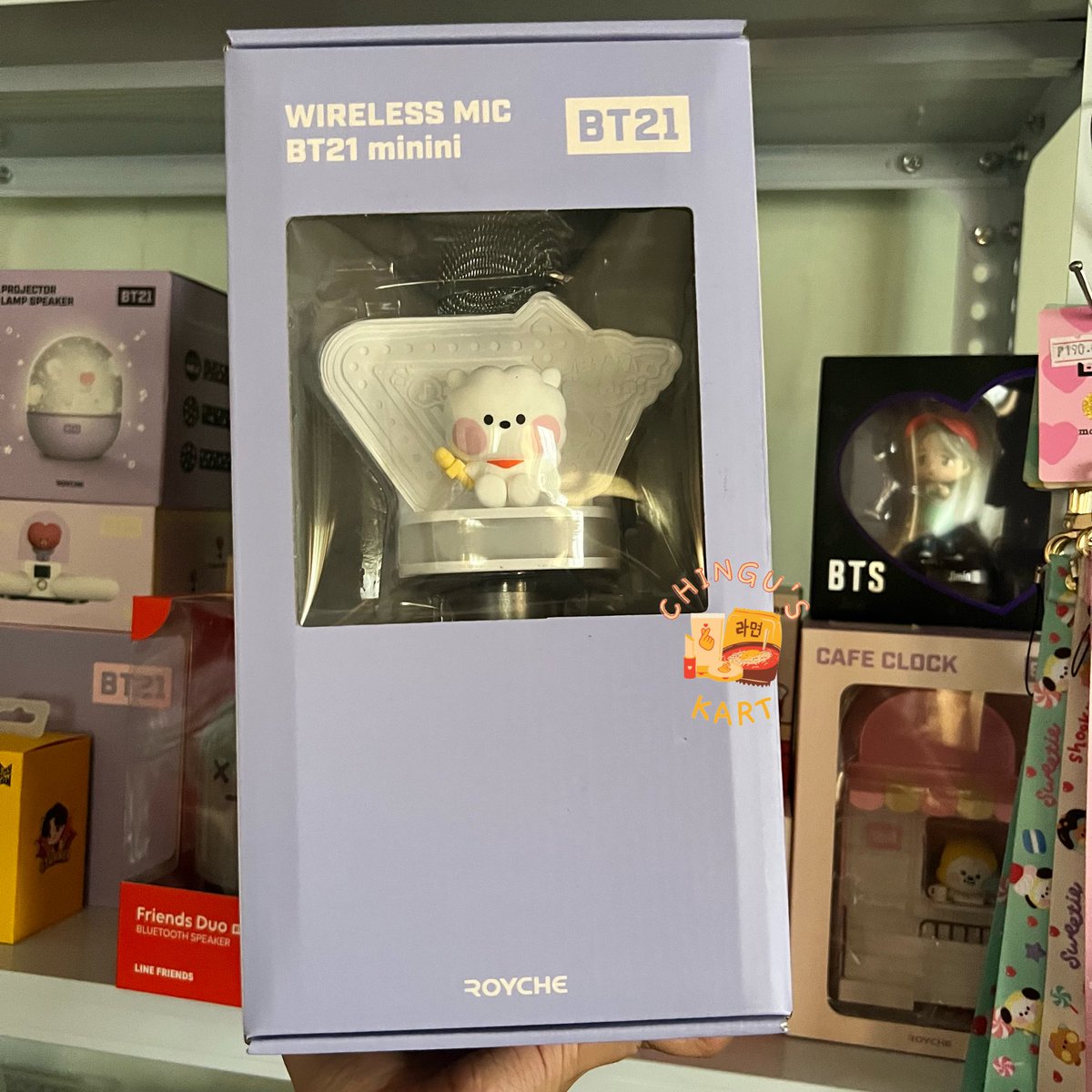 chingus_kartph's tweet photo. #ChingusKart_ONHAND - BT21 MININI WIRELESS MIC

💵 ₱1,100 + lsf

RJ ✅
SHOOKY ✅
CHIMMY ✅
TATA ✅

📍Bulacan
💸 GCash / BDO / Maya
🚚 LBC / J&amp;T / GGX / SDD

🏷️ wts lfb ph bts https://t.co/SVBfKoOMFe