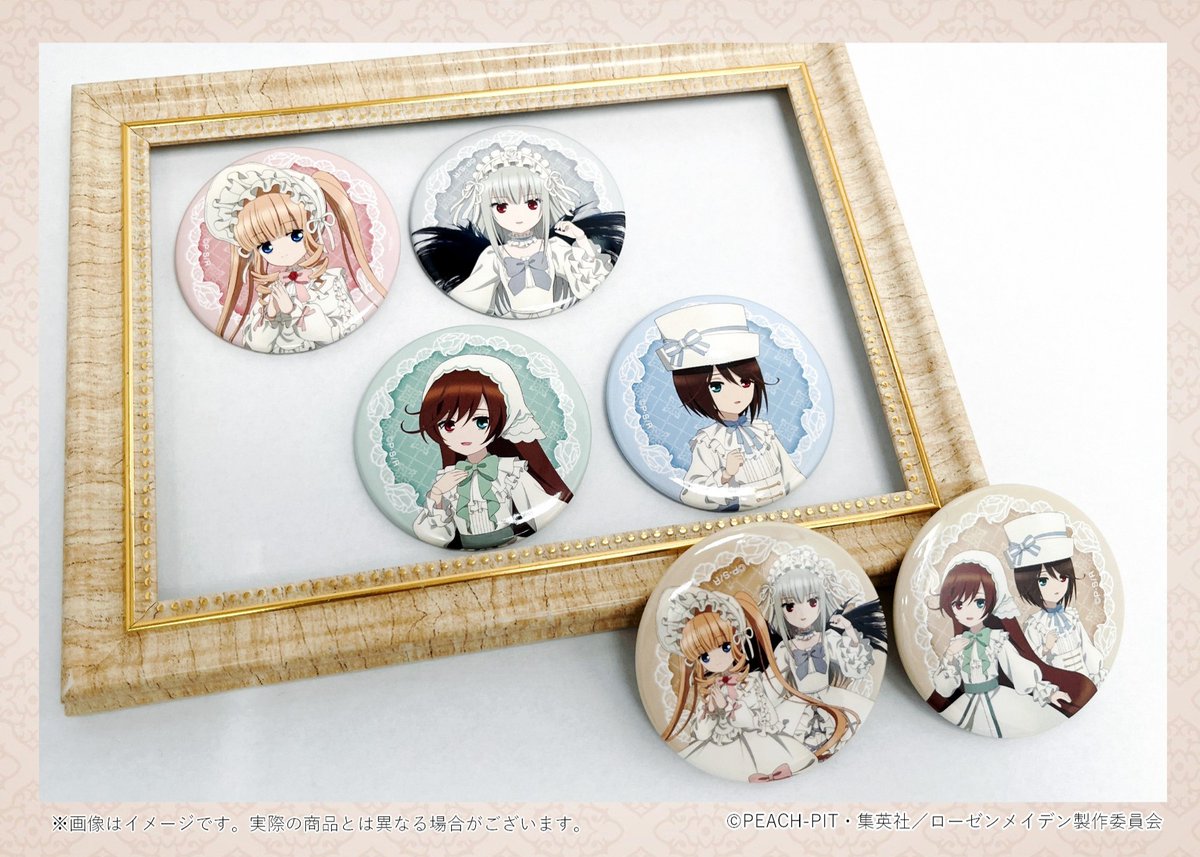 🌹TVアニメ「ローゼンメイデン」POP UP SHOP🌹 【商品情報】 ◇缶