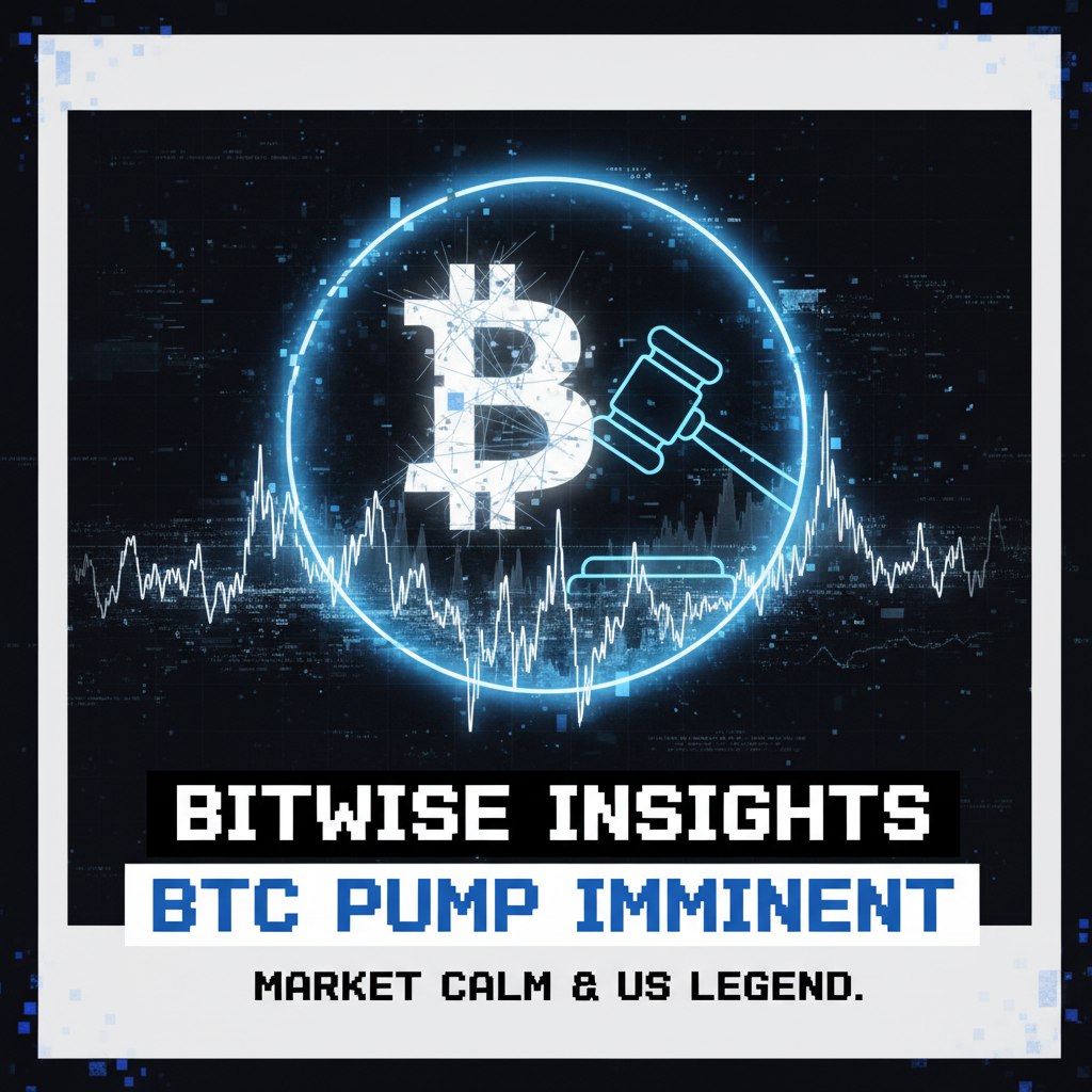 2026 Rally incoming! 🔥 Bitwise sees market calm & US legislation as the  key catalysts for the next major BTC pump. Get ready for leg up.  #CryptoRally #Bitcoin