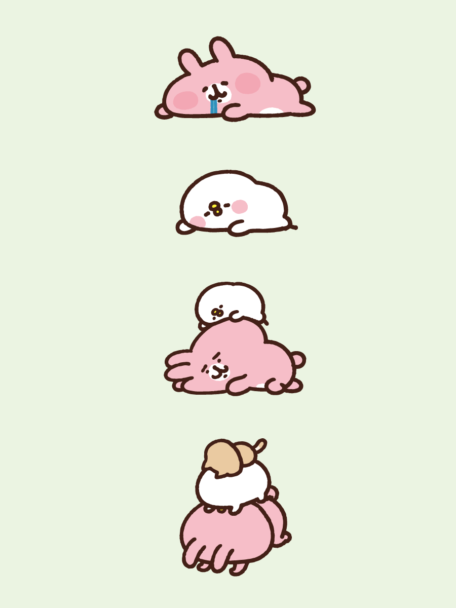 ゆるっと三段重ね🫠