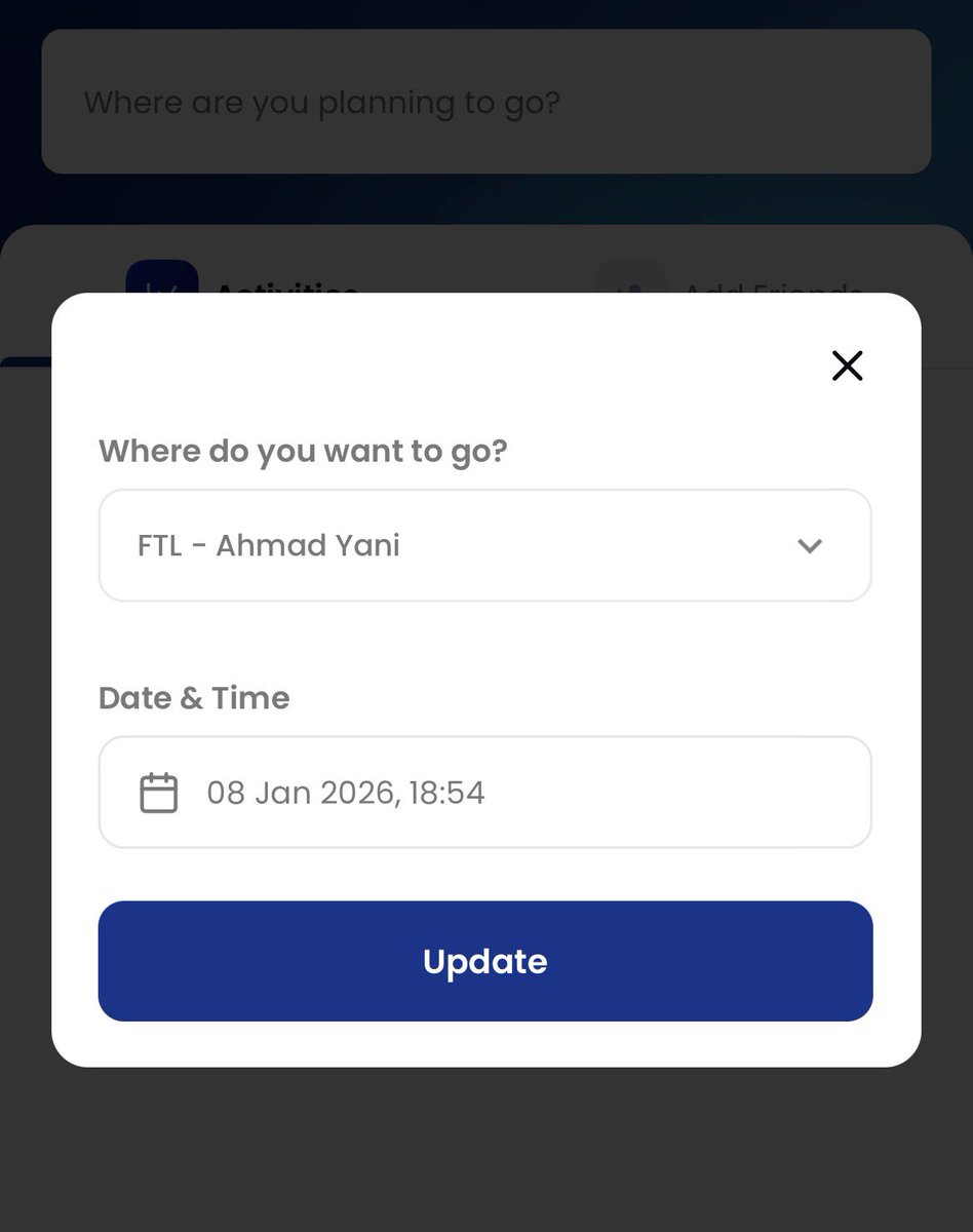Update App <a href="/Ftlgym_id/">FTL Gym</a> yg baru ada fitur “Gym Buddy” nya, bisa mengumumkan mau Gym dmn jam berapa :))