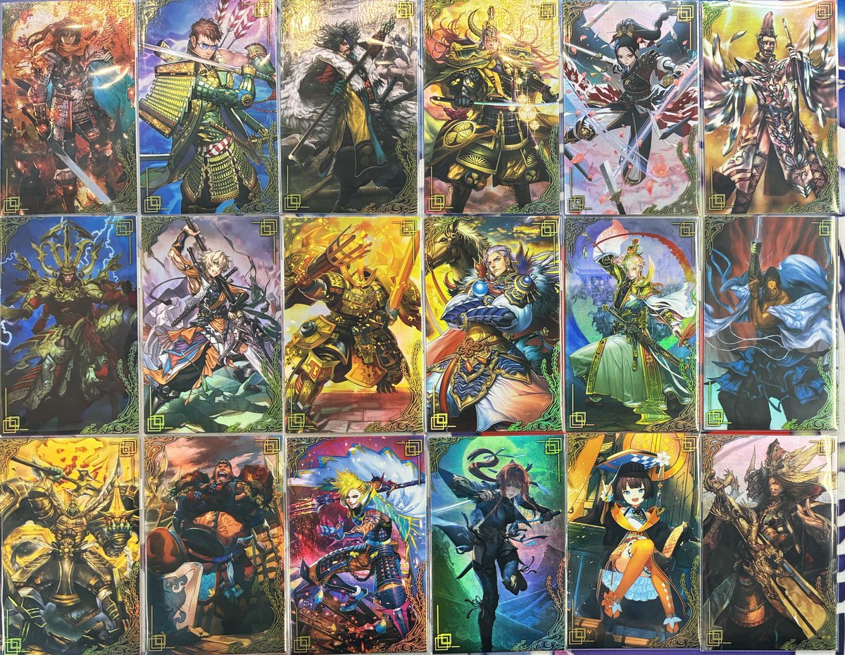 英傑大戦】 絆入荷しました🙋🏻‍♂️ ランスロットや木蘭、そのほか初