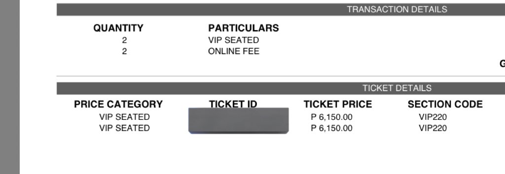 ok, ready na mag get get aw mom and tita ko😂🤩 

Thank you so much <a href="/NicoGee101/">NicoGee101 Ticket Assistance</a> for the help!

#TheSexbombConcert #VLCTProofs
