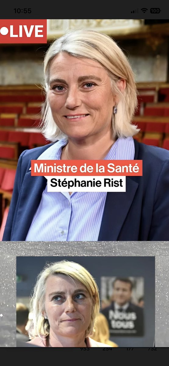 🚨‼️Toujours une histoire de corruption en macronie 😈ou de conflit d'intérêt .... 
La ministre de la Santé Stéphanie Rist figure parmi les parlementaires les plus liés aux laboratoires pharmaceutiques.
Entre 2012 et 2018, l'ex-rhumatologue a déclaré 309 liens d'intérêts avec