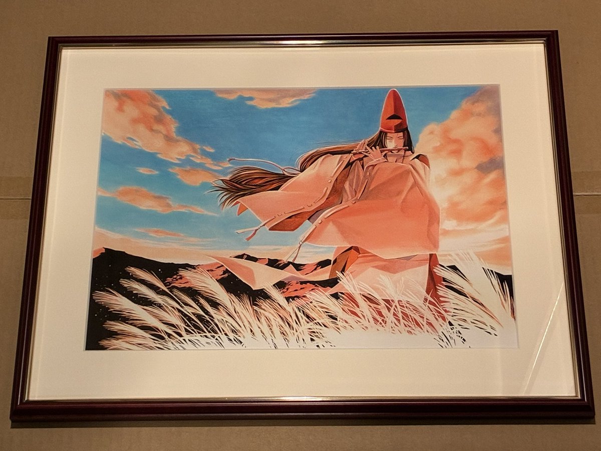 やっと届いたヒカルの碁複製原画！ 流石に 壮観なり