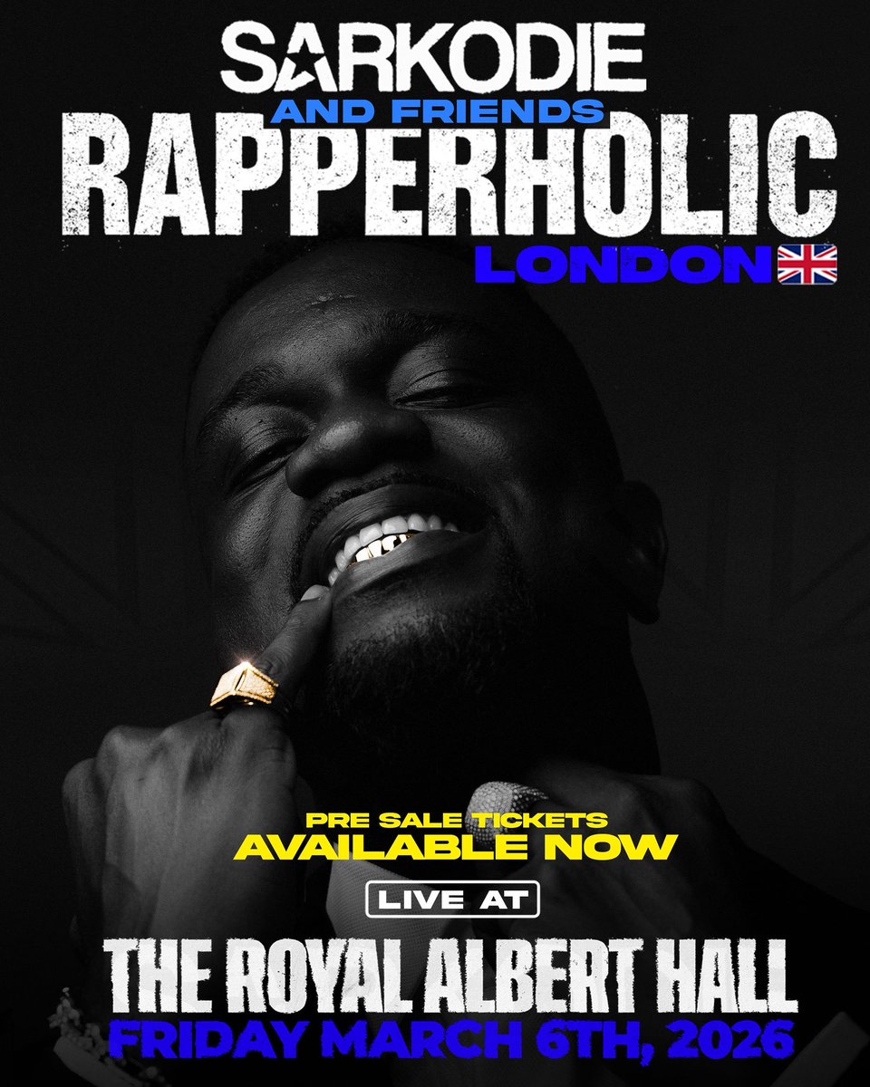 rapperholicc's tweet image. #RapperholicUk26 
🎟️Presale Tickets live now myticket.co.uk/rapperholic-pr…
