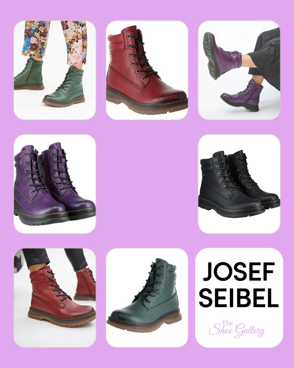 We've reduced the price of all our #JosefSeibel Boot collection by 30%. 

What better time to treat your feet?

f.mtr.cool/untzkssxlq