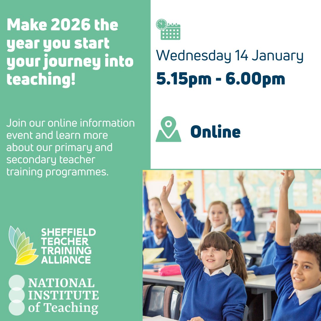 Sheffield Teacher Training Alliance (STTA) tweet media