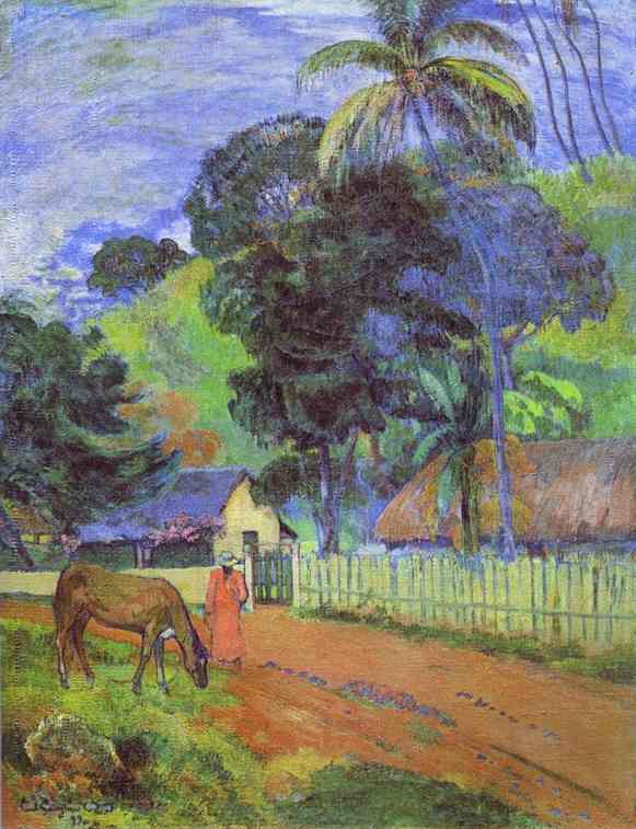 ArtGuide_db's tweet image. Paul Gauguin
Landscape