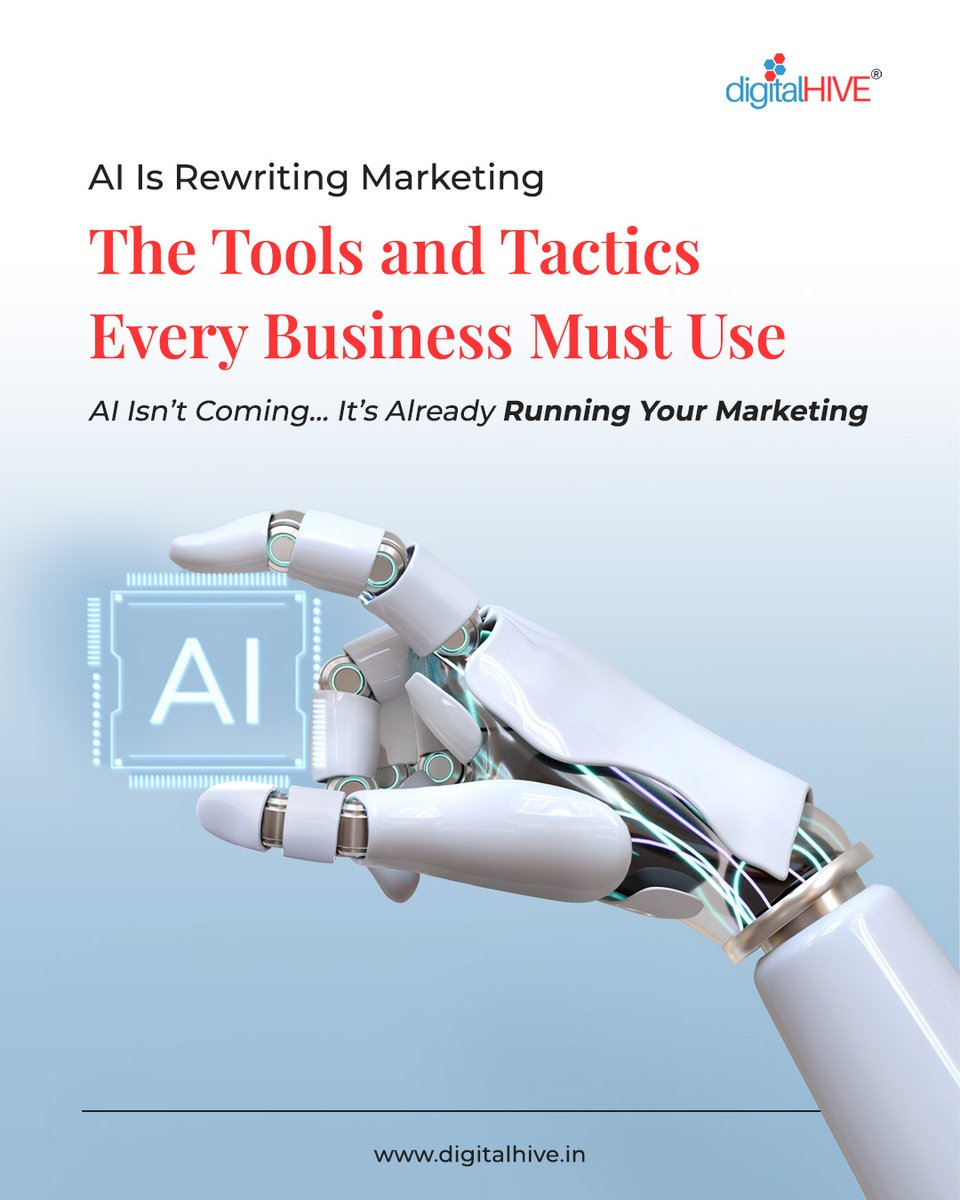 digitalhive923's tweet image. AI isn’t coming.
It’s already here — and it’s changing how smart brands grow.
From better insights to faster automation, the winners are using AI with purpose.
Ready to level up your marketing?
👉 Use AI the smart way.
#aimarketing #digitalhive #aiinbusiness #marketinginnovation
