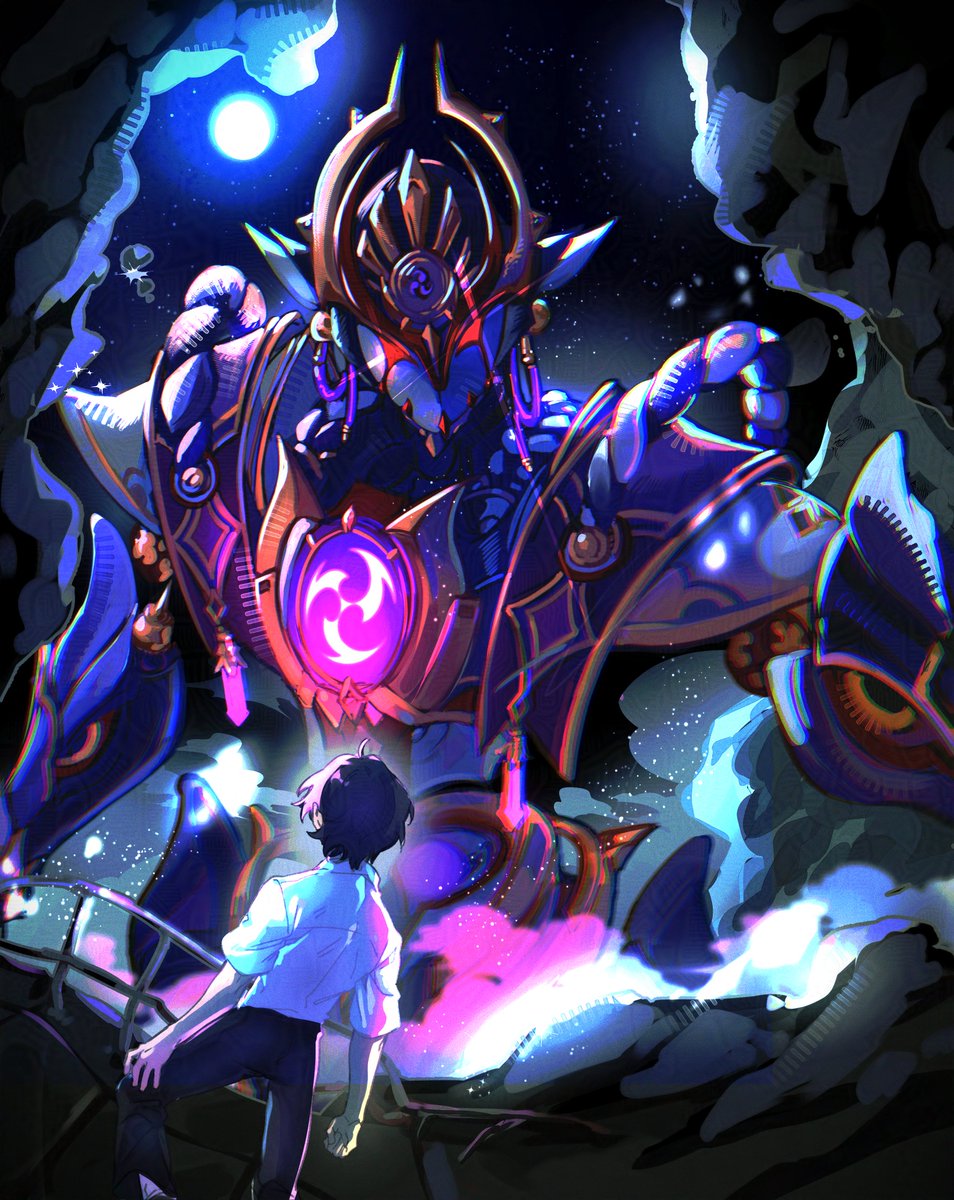 eannagram's tweet image. Shouki no Kami commish~