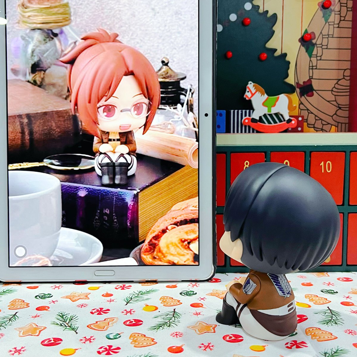 ハンジ、会いたかったです😭
Hanji, I miss you so much😭

#リヴァハン #Levihan #리바한지 #립한