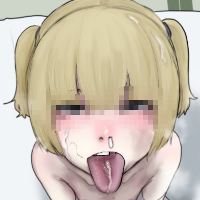 新作のおまけの娘  目元モザイクはありかも
舌とか 色んな可能性がある 