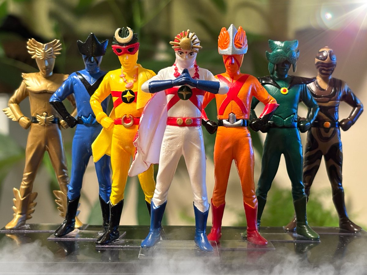 今夜の晩酌フィギュアは愛の戦士レインボーマン！ #HGシリーズ