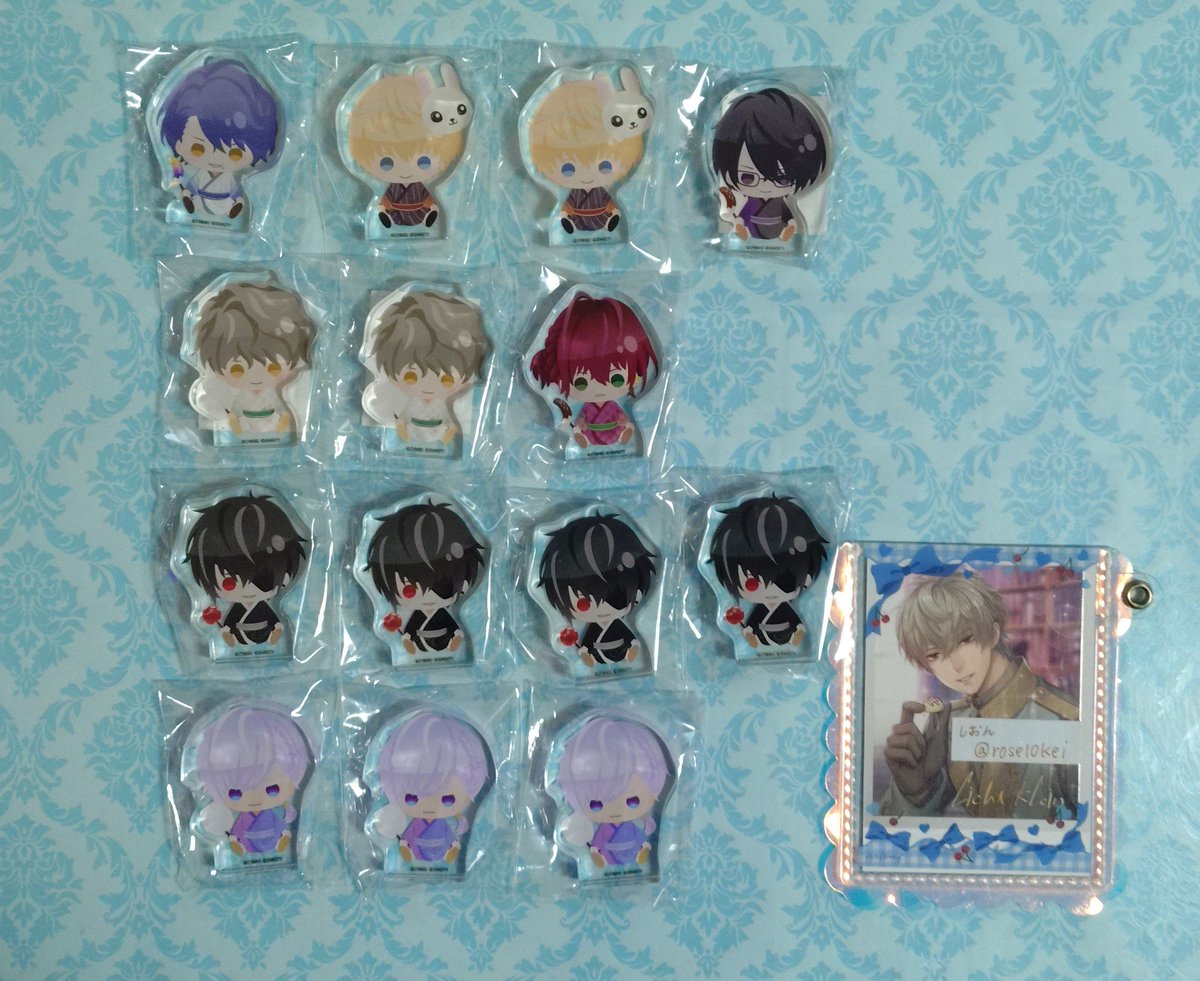 交換/譲渡】イケメン王子 台湾くじ2025 アクリルブロック 譲