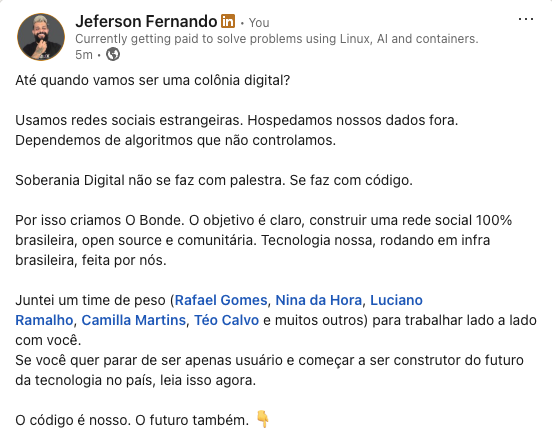 Jeferson Fernando tweet media