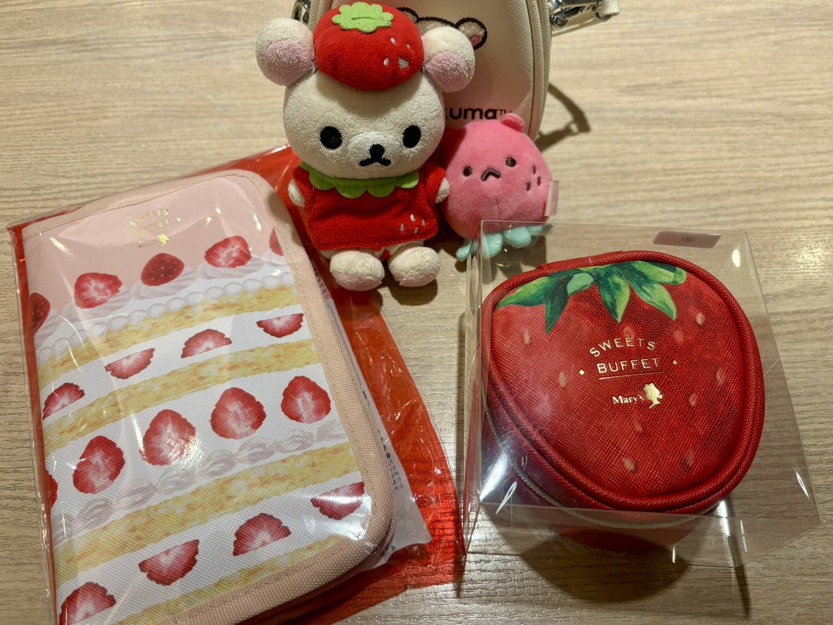 バレンタイン♡はじまったʕ•ᴥ•ʔ
メリーチョコレートの可愛いやつ🍓♡
今年のも可愛い⸜(*˙꒳˙*)⸝