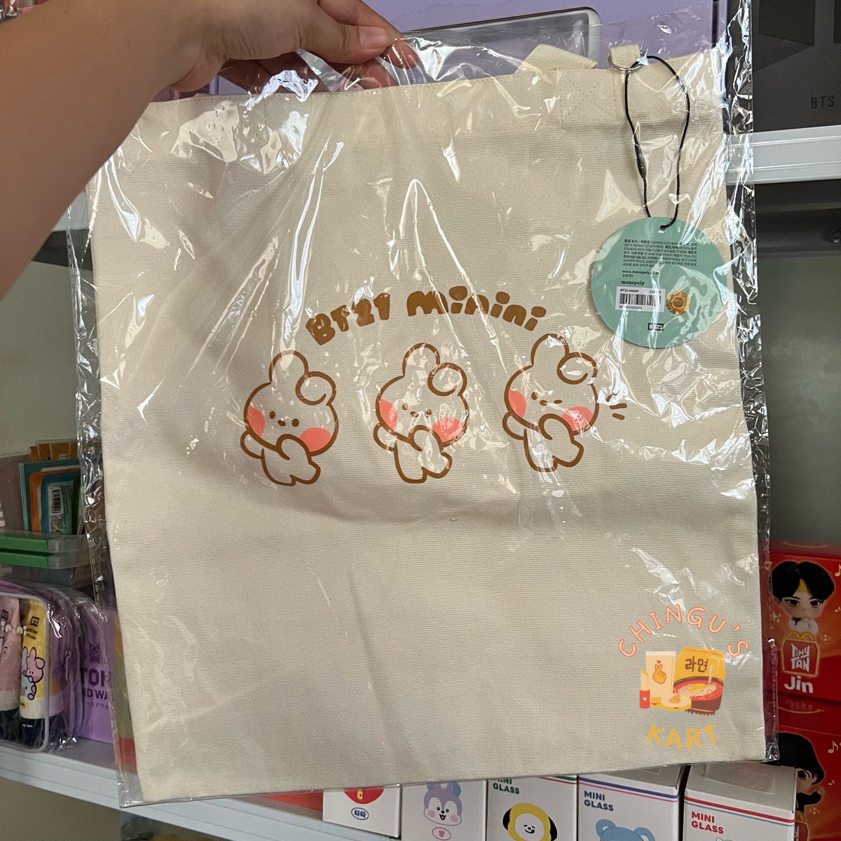 chingus_kartph's tweet photo. #ChingusKart_ONHAND - BT21 MININI CANVAS TOTE / ECO BAG

💵 ₱650 + lsf

CHIMMY ✅
TATA ✅✅
COOKY ✅✅

📍Bulacan
💸 GCash / BDO / Maya
🚚 LBC / J&amp;T / GGX / SDD

🏷️ wts lfb ph bts https://t.co/Ltlzy8SRVE