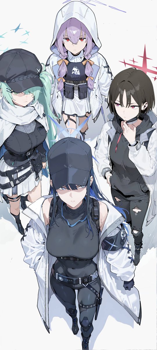 puripuriaiai's tweet image. アリウススクワッドかっこよくて好き
スマホの壁紙用