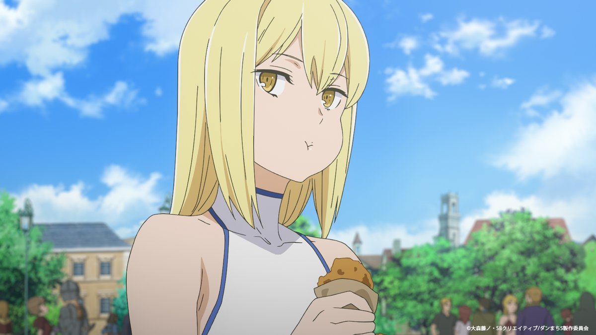 ◤　開催まであと5⃣日‼️　◢ 
#ダンまち10周年　ファンミ第3夜🎶

1月16日（金）19時～
@新宿 #ロフトプラスワン

迷宮都市のソウルフードや豊穣の女主人の名物をイメージしたコラボフード🍳
剣姫イチオシの小豆クリーム味、ぜひ体験してください☝️

チケットはこちら！
🎟️t.livepocket.jp/e/i9lso