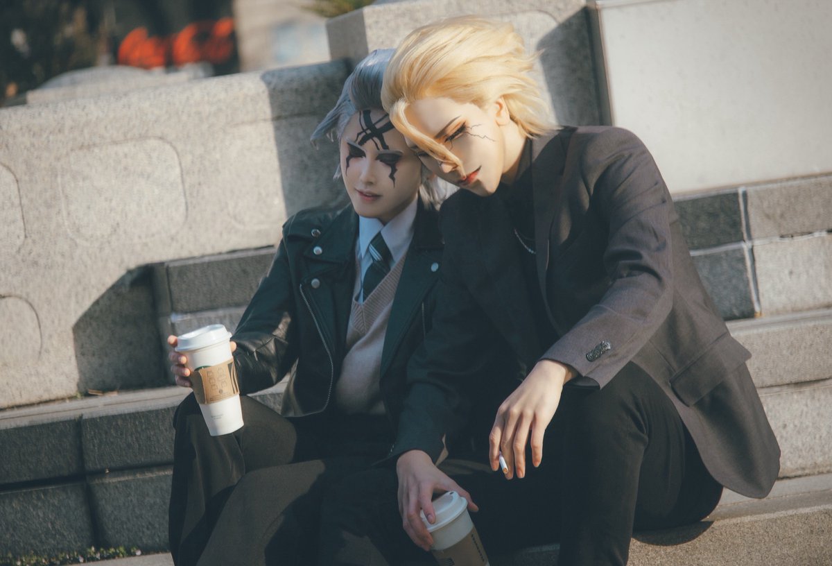 miyamotosansan's tweet image. cosplay
Dr.STONE__Classic Café collab
スタンリー&amp;amp;Dr.ゼノ

Coffee break…☕️

📸 @_io_ta さん
