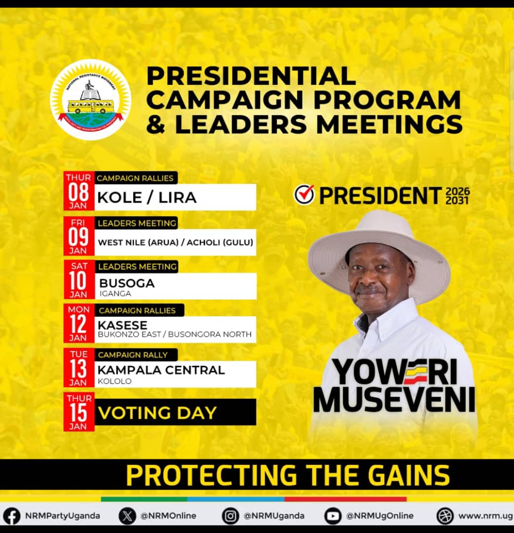 Final Rap,, Vote Progress Vote YK Museveni