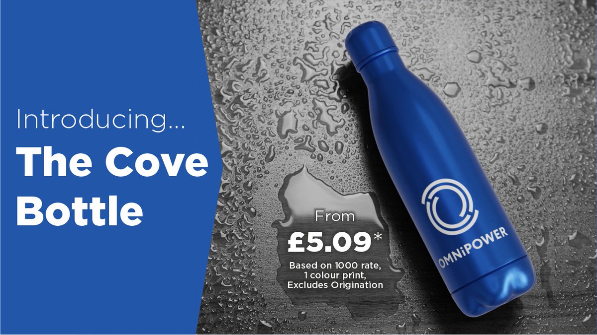 Introducing the Cove bottle…
* 500ml capacity * Stainless steel * Vacuum insulated * Keeps drinks hot or cold * Presented in cardboard gift box *

For more information click the link below / in our bio.
tinyurl.com/4dpr93vf