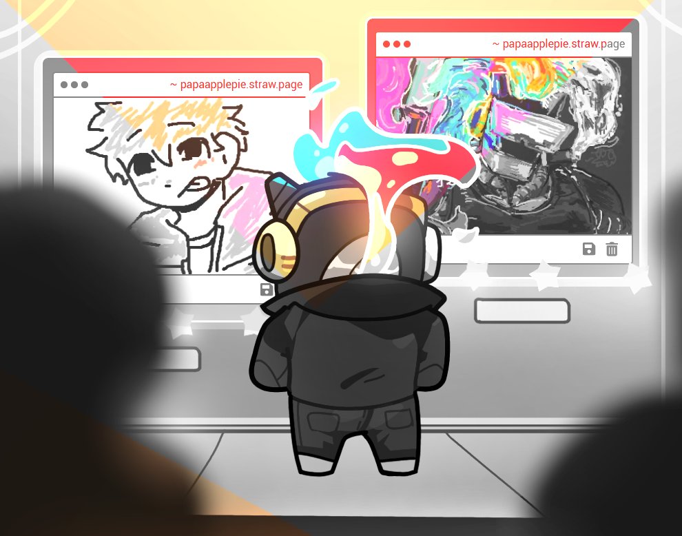 Got some cool drawings from our strawpage users.
