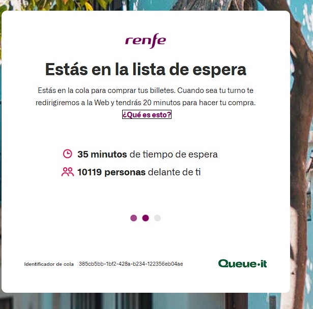 joseanmen's tweet photo. Una maravilla, lo bien que funciona RENFE.
#renfe https://t.co/OW8EEvuCU7