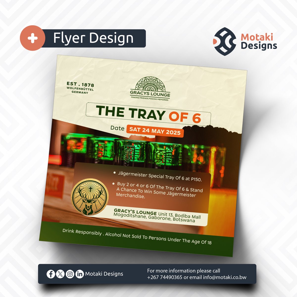 Motakidesigns's tweet photo. Flyer Work 

Client
SMC Brands

Visual Communication
Letang Ramongalo

Pdf Download
https://t.co/31j1DLDjqO

74 490 365
info@motaki.co.bw https://t.co/EWSKRfdsTE