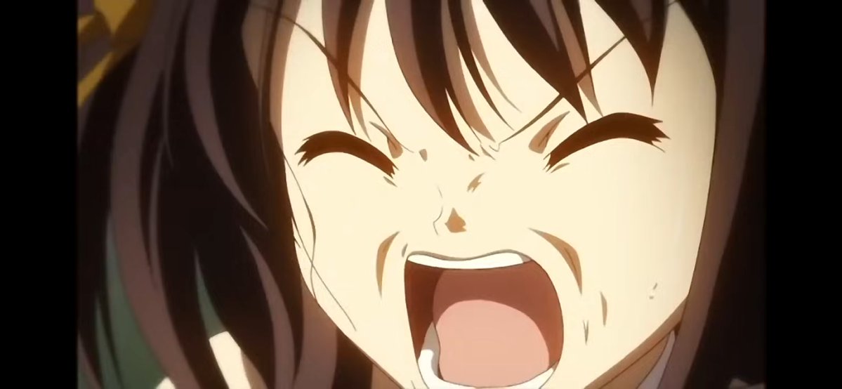 Kotiyan_syobon's tweet image. 突然ですが
涼宮ハルヒの憂鬱の問題です
以下のハルヒを正しい順番に並び替えてください