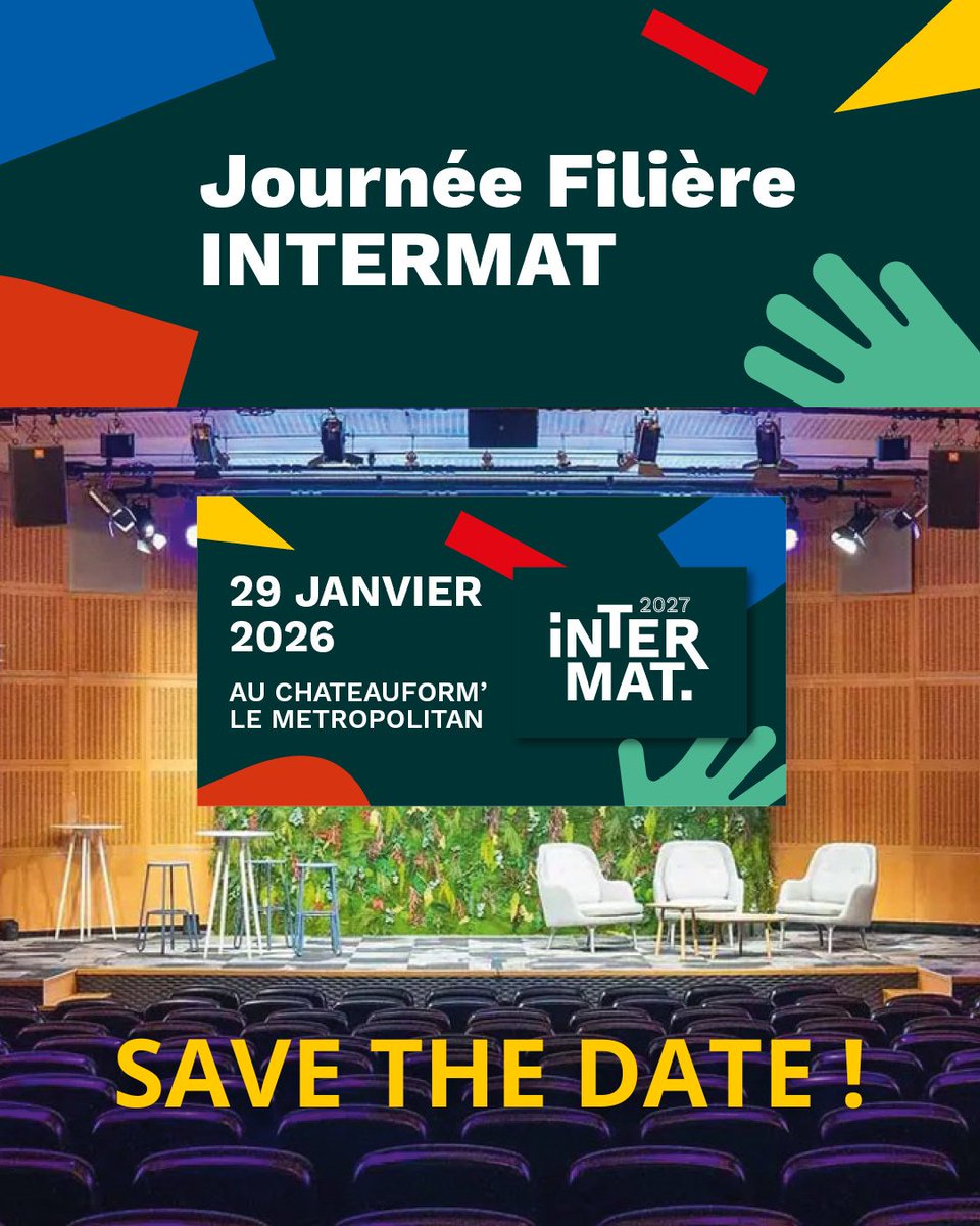 intermatparis's tweet photo. 🏗️ Journée Filière #INTERMAT — 29 janv. 2026 : une journée pour prendre de la hauteur sur les priorités du secteur (durabilité européenne, énergies de chantier, IA) et confronter les points de vue lors de temps d’échanges et tables rondes. Dès 9h00. https://t.co/FnhKgLpPO2 https://t.co/ul4rr46qTa