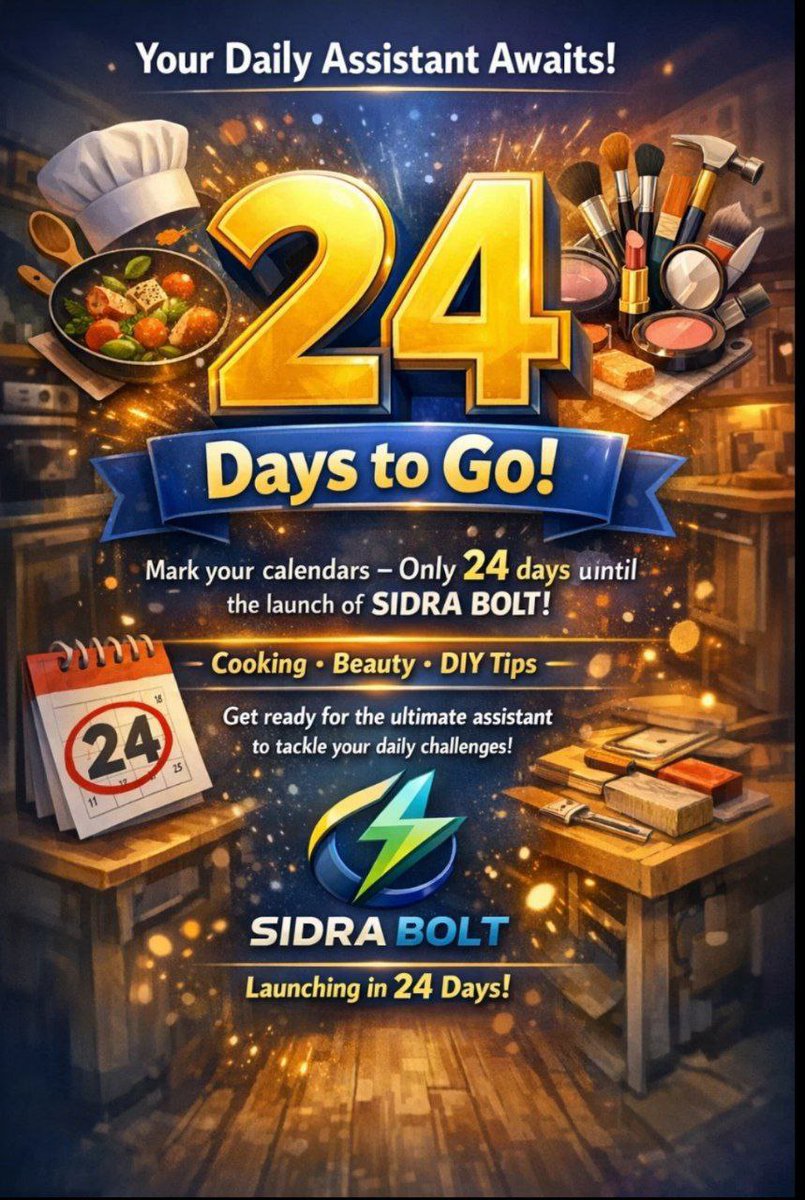 AHassnu84506's tweet photo. 🚀 Charge your growth.
SIDRA BOLT fuels scalable solutions designed for tomorrow’s demands.
Fast. Secure. Unstoppable.
https://t.co/V7tlJ7uwu6
#InnovationEngine #SIDRABOLT https://t.co/KE50Fefm4I