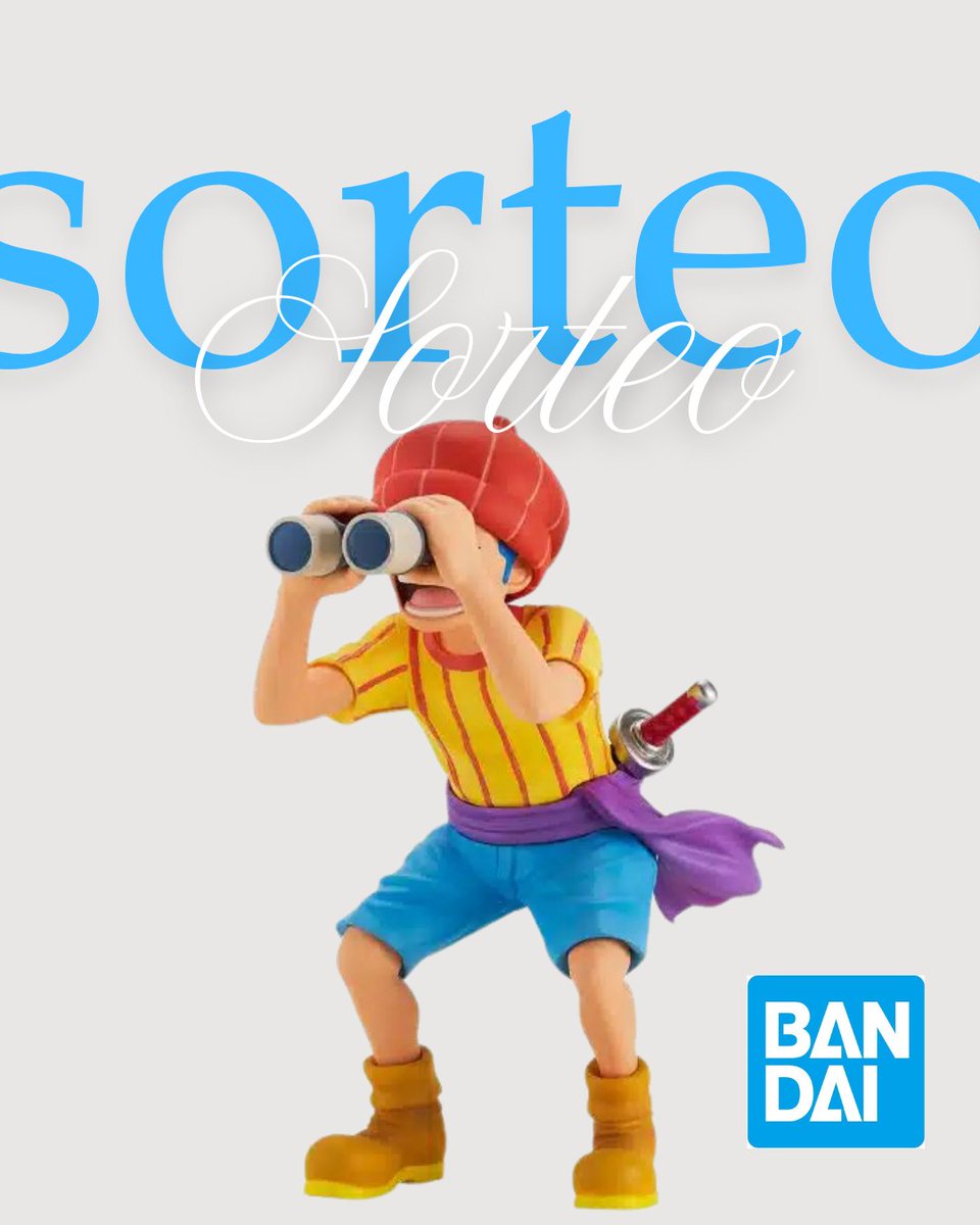 BandaispiritsEs's tweet image. 🎉 SORTEO EXPRESS 🎉
¡Atención nakamas de One Piece! 🏴‍☠️
 Premio:
✨ Ichibansho Figura Buggy – One Piece (Roger Pirates)

 Para participar:

1️⃣ Síguenos en 
2️⃣ Dale like ❤️
3️⃣ 🔁 REPOST este post
4️⃣ Comenta mencionando a un amigo (💬 comentarios ilimitados)

 El ganador se anuncia…