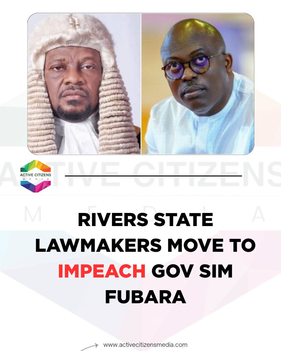 ugoo_afuba's tweet image. Lol. More tension in Rivers State. 
At this point, Wike is obsessed with building a political dynasty in Rivers, and later on, Nigeria. 

Wike v Fubara (v APC/Tinubu) 😅