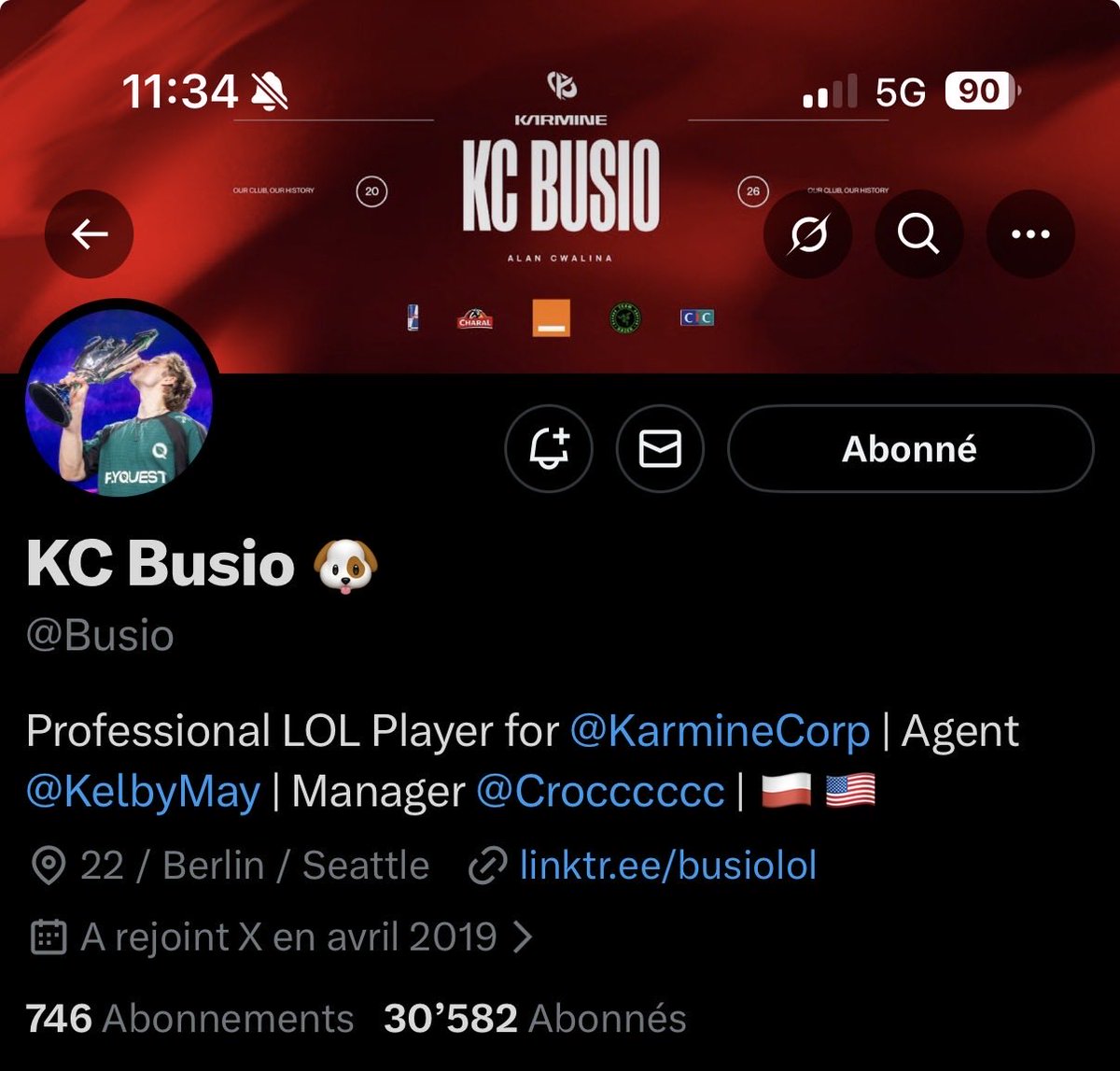 Ivolsd's tweet image. KC BUSIO ET TOUT HEIIINNN PUTIN DE BÊTE FÉROCE QUE TU ES LETSGOOO 💙💙 @Busio