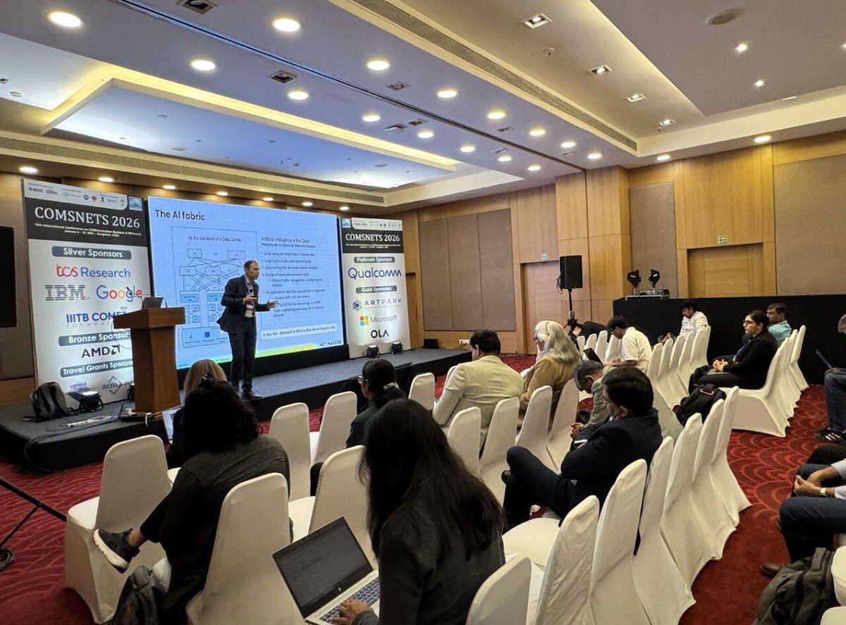 COMSNETS tweet media