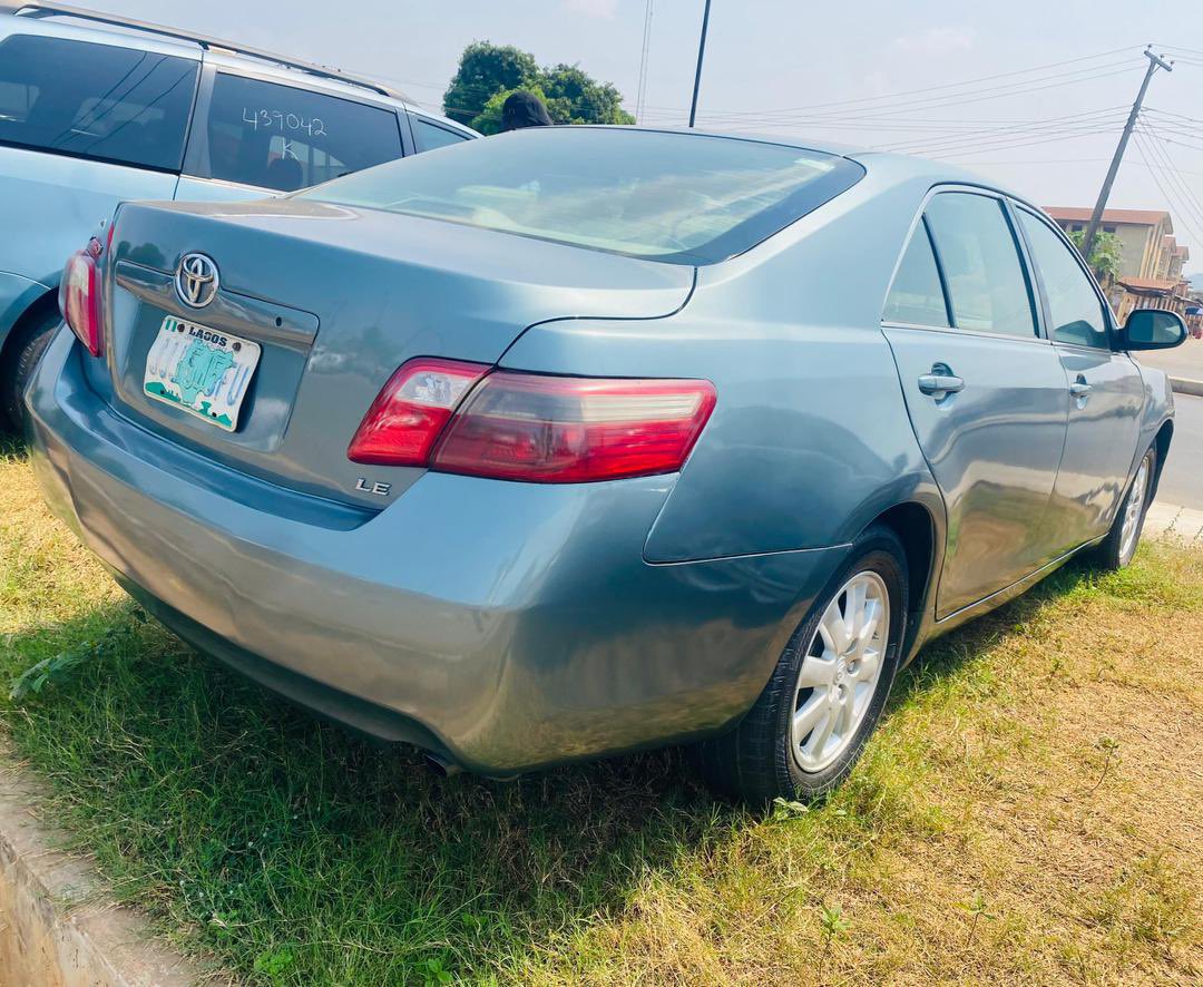 Toyota Camry (Muscle) 2008.
Engine and Gear 💯 Chilling Ac.
Toks Standard…. 
Price: 6.7M (settlement 150k)