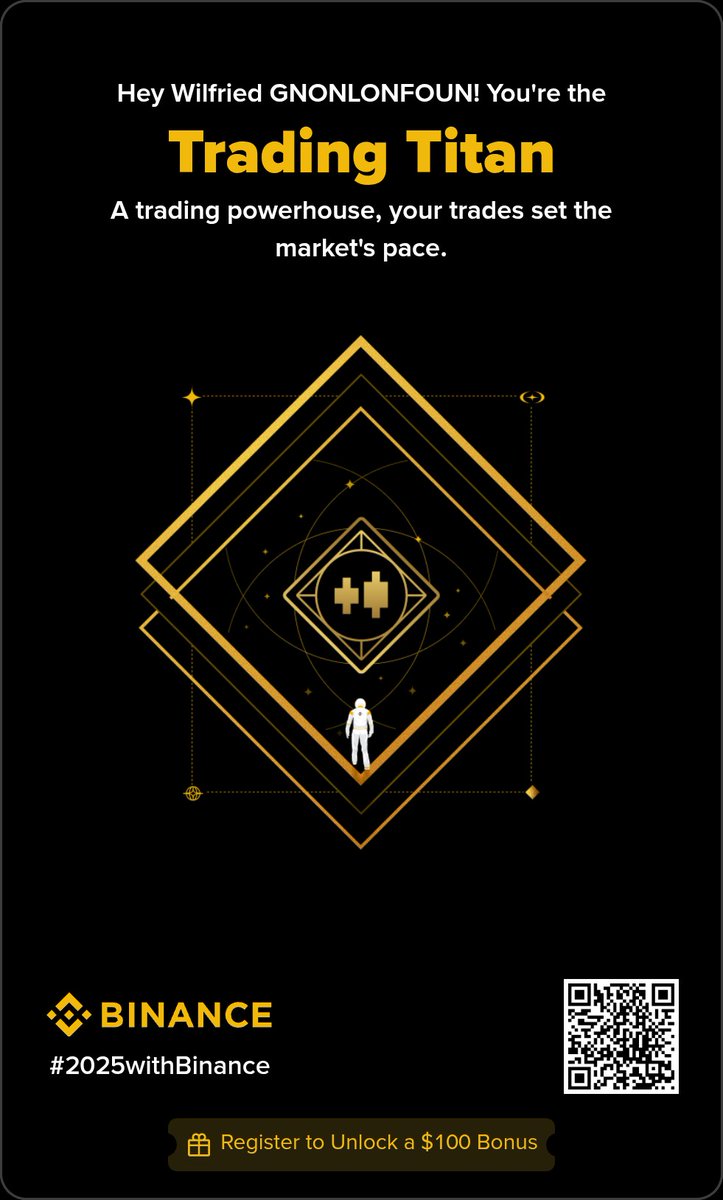 #2025withBinance I was a Trading Titan because I spent most of the year trading futures, holding positions for months despite heavy losses and multiple liquidations 😂😂😂
<a href="/Loreano_A/">Loreano</a> 
<a href="/Tokyo87313395/">Mariettebabari</a> 
<a href="/KeysRostand/">Rostand Keys</a>