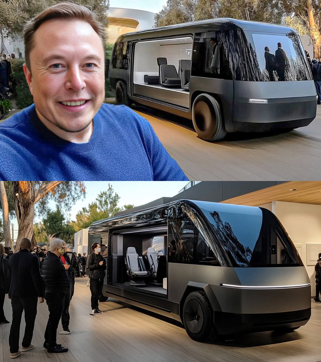 teslacarsonly's tweet image. 2027 Tesla Motorhome $16,990 — The Future of RV Luxury on Wheels!