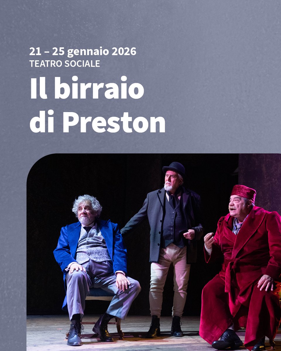 Da questa sera va in scena 𝗜𝗹 𝗯𝗶𝗿𝗿𝗮𝗶𝗼 𝗱𝗶 𝗣𝗿𝗲𝘀𝘁𝗼𝗻 tratto dal romanzo di 𝗔𝗻𝗱𝗿𝗲𝗮 𝗖𝗮𝗺𝗶𝗹𝗹𝗲𝗿𝗶, regia 𝗚𝗶𝘂𝘀𝗲𝗽𝗽𝗲 𝗗𝗶𝗽𝗮𝘀𝗾𝘂𝗮𝗹𝗲 💥con 𝗘.𝗦𝗶𝗿𝗮𝘃𝗼, 𝗙. 𝗗𝗲 𝗕𝗲𝗻𝗲𝗱𝗶𝘁𝘁𝗶𝘀, 𝗠. 𝗠𝗶𝗴𝗻𝗲𝗺𝗶 ➝ linktr.ee/centroteatrale…