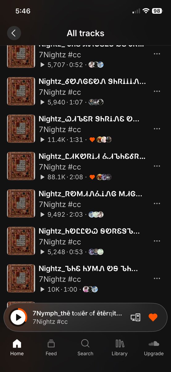 elfactions's tweet image. Nightz just changed ALL his singles covers to this