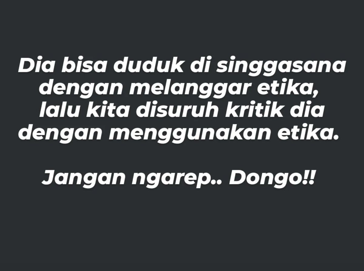 AirinDatangLagi's tweet image. Fufufafa Menghina Prabowo
Fufufafa Menghina Anak Prabowo
Fufufafa Menghina Mantan Istri Prabowo
Saat Debat Fufufafa dgn Gayanya dia Menghina Paslon Lain. Dgn Menyampingkan ADAB &amp;amp; ETIKA..

Lalu saat ini. Kalian Minta Agar Fufufafa tdk dhina..??
Kalian Pikir kalian siapa..??🤣