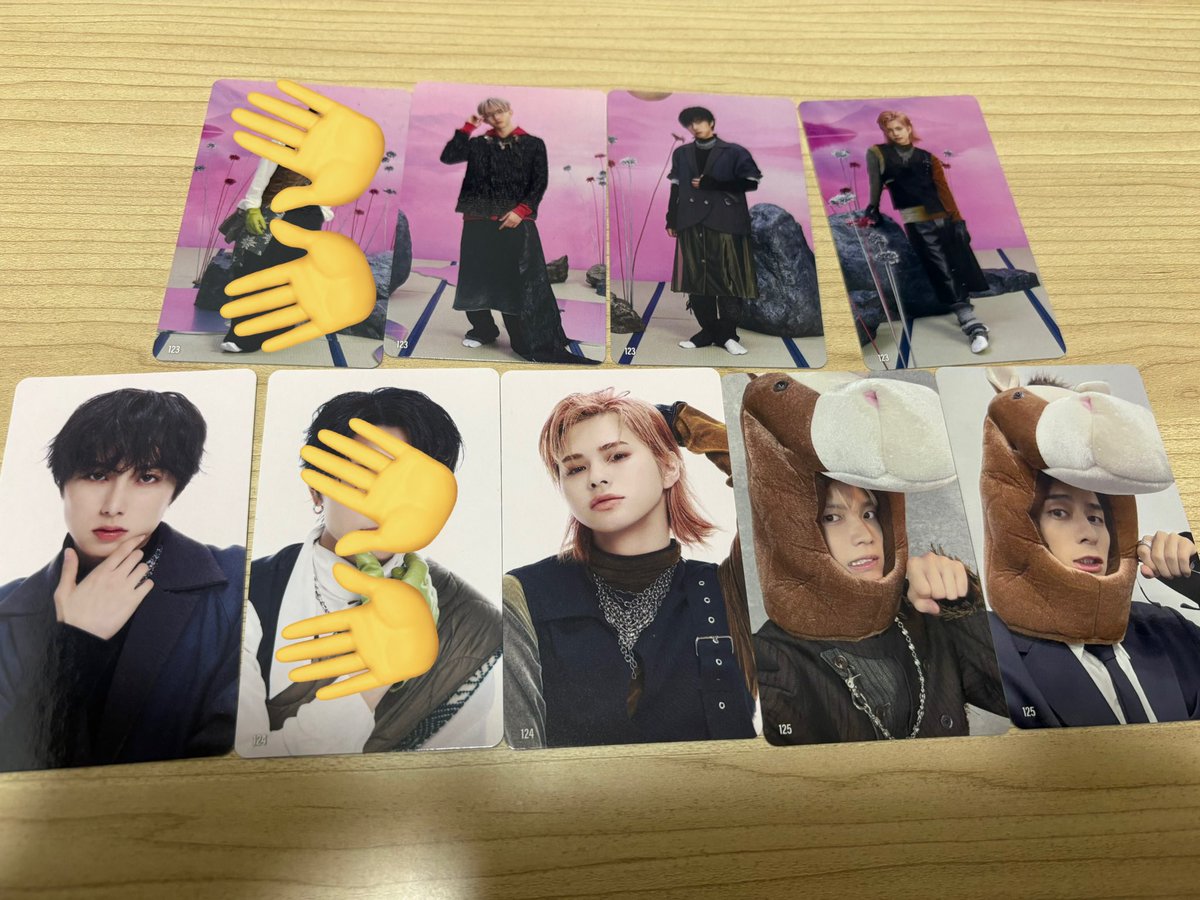 mi_xce's tweet photo. INI NEW YEAR POPUP STORE 2026 交換

【譲】 
画像のもの
尾崎 木村 西 藤牧 松田 

【求】 
同種池﨑
125のみ 木村⇔藤牧優先
                 西⇔池﨑

まとめての方または125含む交換の方優先します
郵送希望📮

#INI交換 #INI_POPUP https://t.co/HpkJqSvYbR