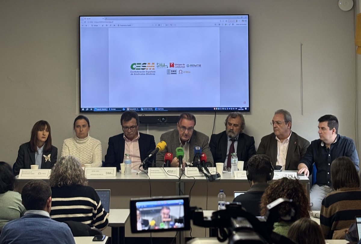 👏Presentamos un frente común contra una reforma que deja al médico y al facultativo fuera