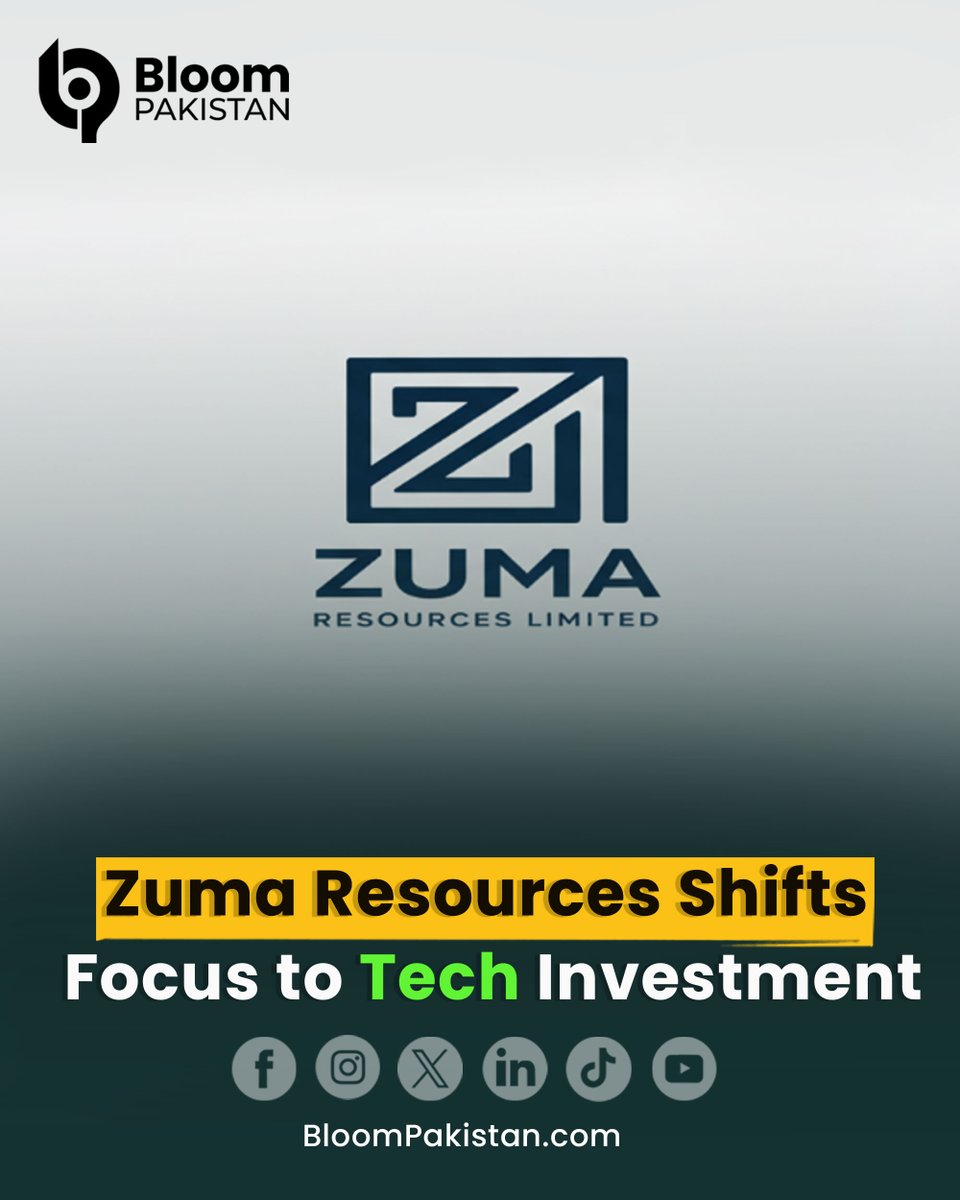 bloom_pakistan's tweet image. Zuma Resources Shifts Focus to Tech Investment....

Read More:  bloompakistan.com/zuma-resources…

#ZumaResources #TechInvestment #BusinessStrategy #InvestmentShift #TechnologySector #CorporateNews